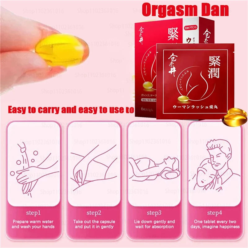 Orgasm Gel For Women Enhancer Sex Libido - Vaginal Tightening G-spot Squirting Exciting Capsule