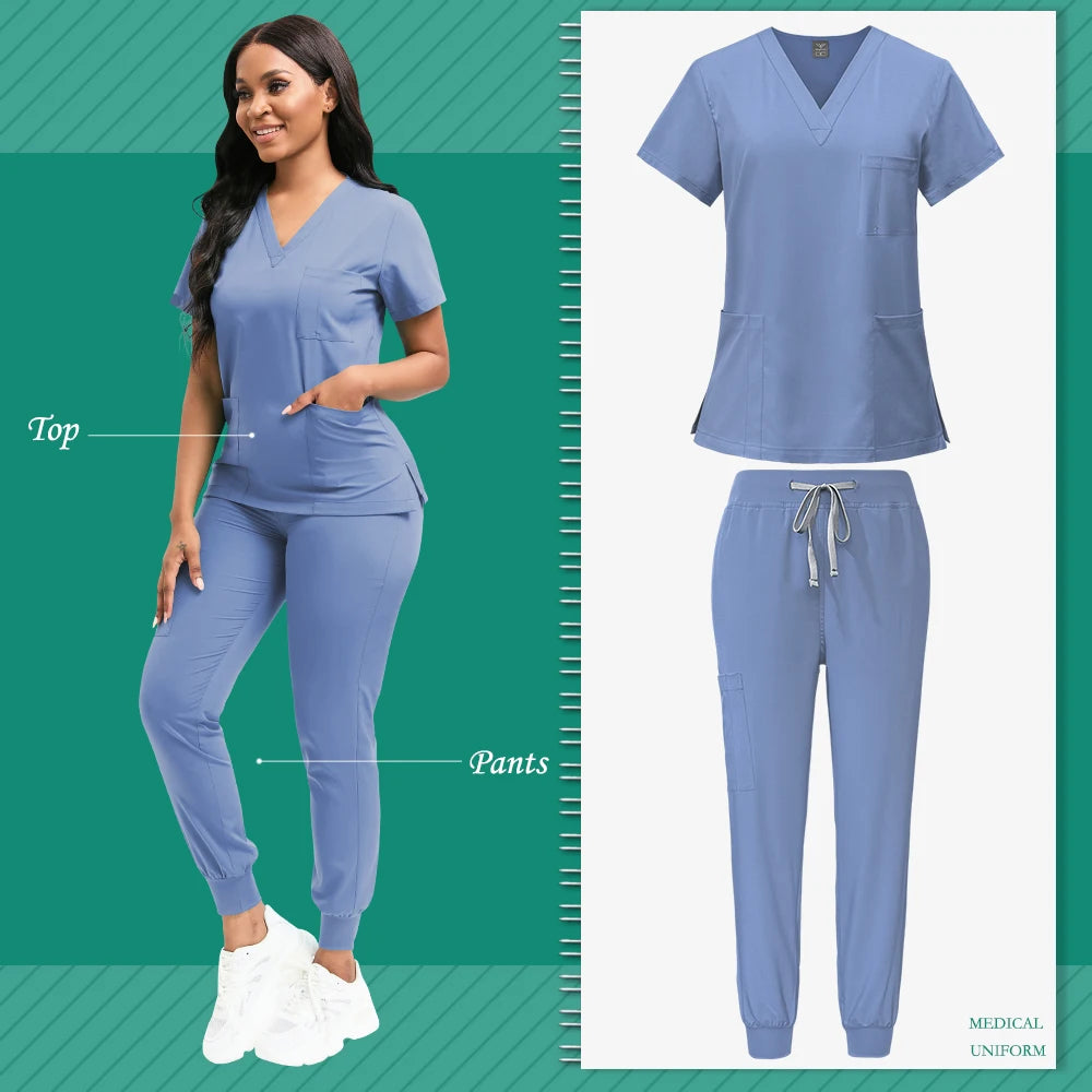 Scrubs Women Beauty SPA Uniform -Official wear or Role Play