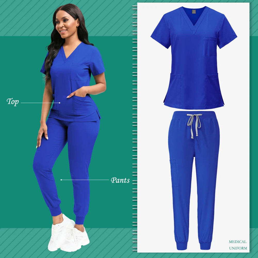 Scrubs Women Beauty SPA Uniform -Official wear or Role Play