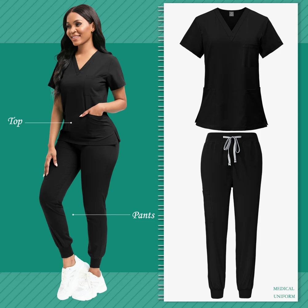 Scrubs Women Beauty SPA Uniform -Official wear or Role Play