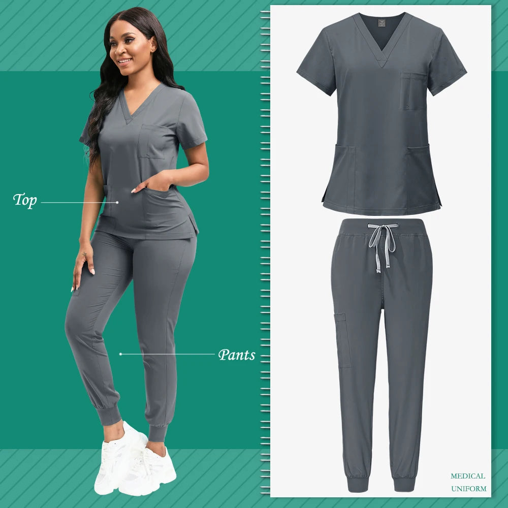 Scrubs Women Beauty SPA Uniform -Official wear or Role Play