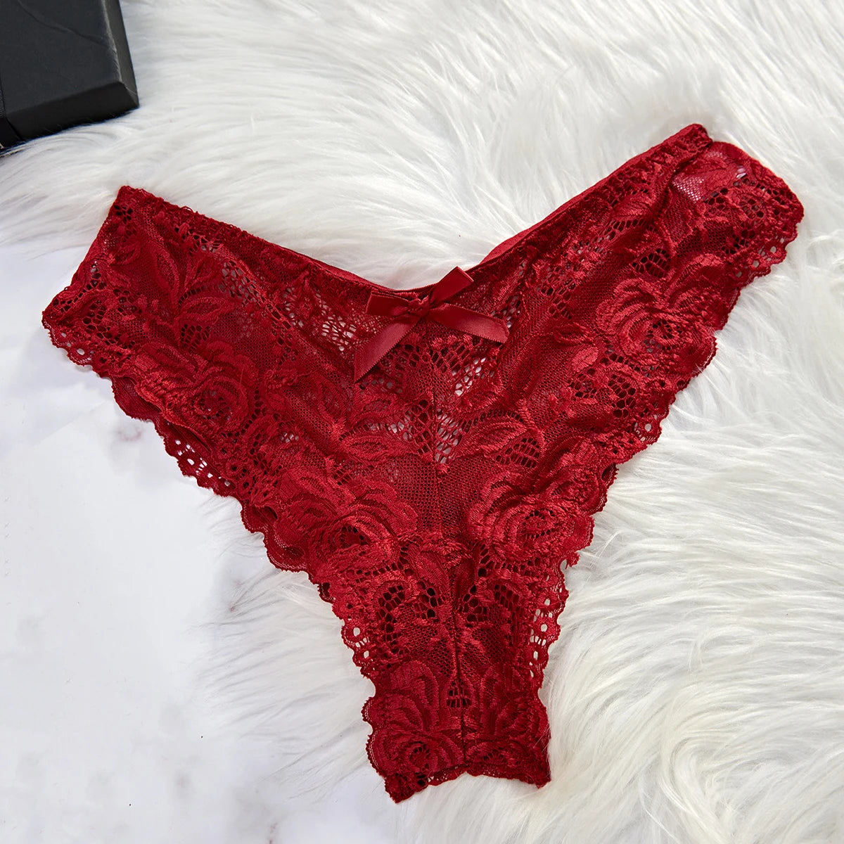 Transparent Red Sexy Lingerie Women's Underwear See Through Sleepwear