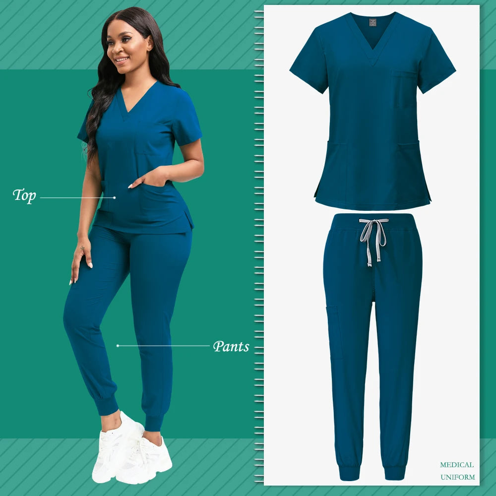 Scrubs Women Beauty SPA Uniform -Official wear or Role Play