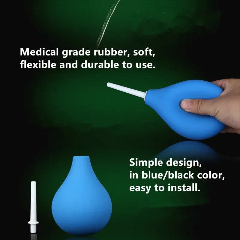 Enema Bulb Medical Syringe - Vagina Anal Douche Cleaner for Feminine Hygiene
