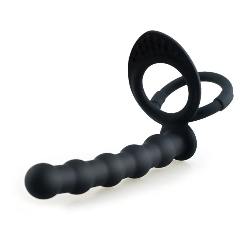 Double Penetration Anal Plug Dildo Vibrator 18+