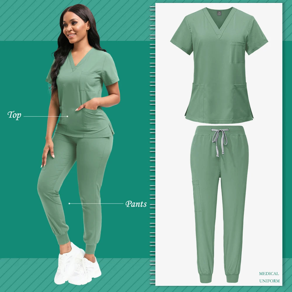 Scrubs Women Beauty SPA Uniform -Official wear or Role Play