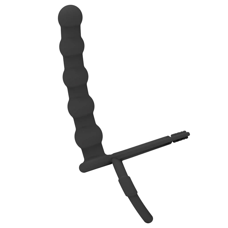 Double Penetration Anal Plug Dildo Vibrator 18+