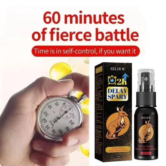 Men's Long Lasting Delay Spray Improve The Quality of Love Durable Massage Last Longer Sex Strength